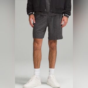 New Lululemon Soft Jersey Short 7" size XS Heather Black